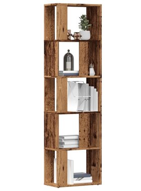 VidaXL Boekenkast 45x24x159 cm bewerkt hout oud houtkleurig