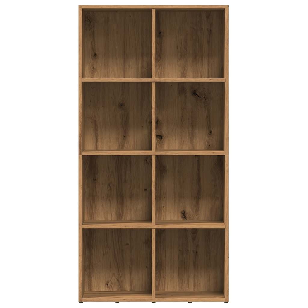 VidaXL Boekenkast 66x30x130 cm bewerkt hout artisanaal eikenkleur