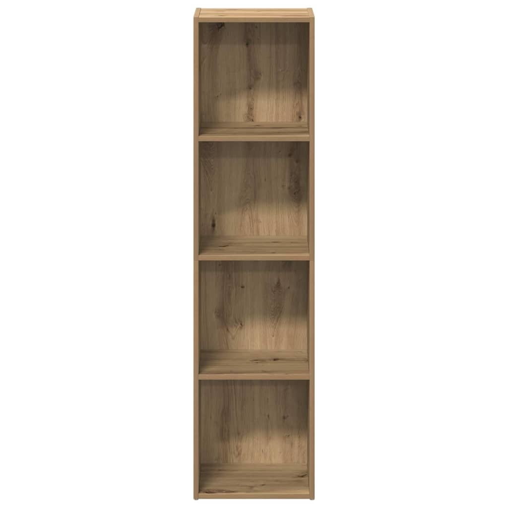 VidaXL Boekenkast 36x30x143 cm bewerkt hout artisanaal eikenkleur