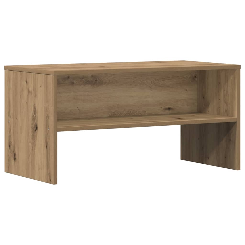 VidaXL Tv-meubel 80x40x40 cm bewerkt hout artisanaal eikenkleur