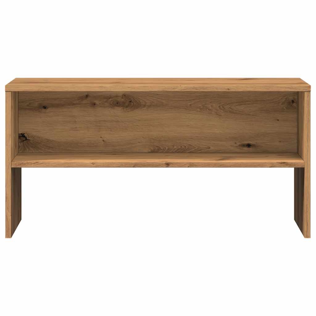 VidaXL Tv-meubel 80x40x40 cm bewerkt hout artisanaal eikenkleur