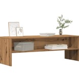 VidaXL Tv-meubel 120x40x40 cm bewerkt hout artisanaal eikenkleurig