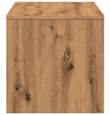 VidaXL Tv-meubel 120x40x40 cm bewerkt hout artisanaal eikenkleurig