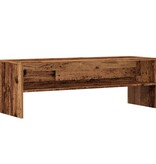 VidaXL Tv-meubel 120x40x40 cm bewerkt hout oud houtkleurig