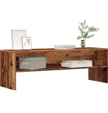 VidaXL Tv-meubel 120x40x40 cm bewerkt hout oud houtkleurig