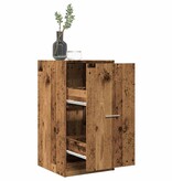 VidaXL Apothekerskast 40x41x77,5 cm bewerkt hout oud houtkleurig