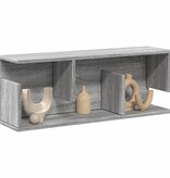 VidaXL Wandkast 80x20x30 cm bewerkt hout grijs sonoma eikenkleurig