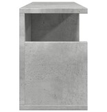VidaXL Wandkast 60x20x30 cm bewerkt hout betongrijs