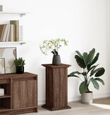 VidaXL Sokkel met opbergruimte 31x30x60 cm bewerkt hout bruin eiken