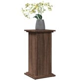 VidaXL Sokkel met opbergruimte 31x30x60 cm bewerkt hout bruin eiken
