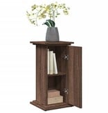 VidaXL Sokkel met opbergruimte 31x30x60 cm bewerkt hout bruin eiken