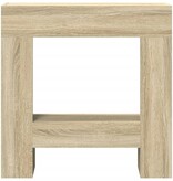 VidaXL Haardombouw 81x18x82 cm bewerkt hout sonoma eikenkleurig