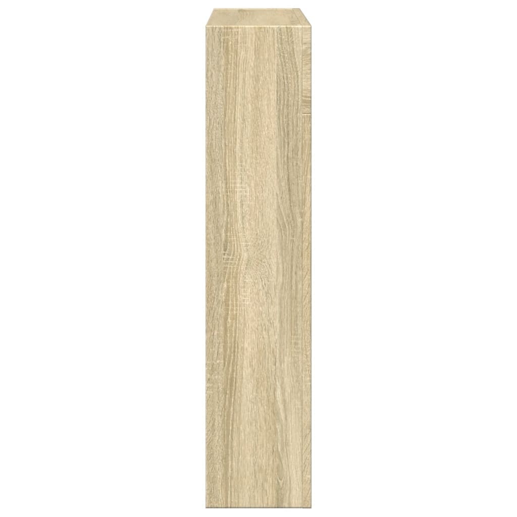 VidaXL Haardombouw 81x18x82 cm bewerkt hout sonoma eikenkleurig