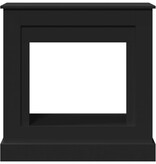 VidaXL Haardombouw 90x30x90 cm bewerkt hout zwart