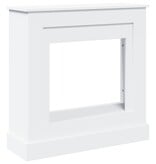 VidaXL Haardombouw 90x30x90 cm bewerkt hout wit