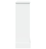 VidaXL Haardombouw 90x30x90 cm bewerkt hout wit