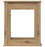VidaXL Haardombouw 75x20x87,5 cm bewerkt hout artisanaal eikenkleurig