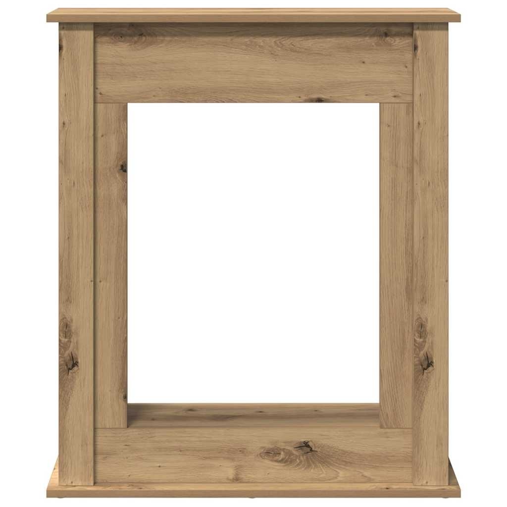 VidaXL Haardombouw 75x20x87,5 cm bewerkt hout artisanaal eikenkleurig