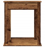 VidaXL Haardombouw 75x20x87,5 cm bewerkt hout oud houtkleurig