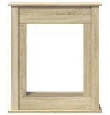 VidaXL Haardombouw 75x20x87,5 cm bewerkt hout sonoma eikenkleurig