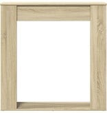 VidaXL Haardombouw 100x20x100 cm bewerkt hout sonoma eikenkleurig