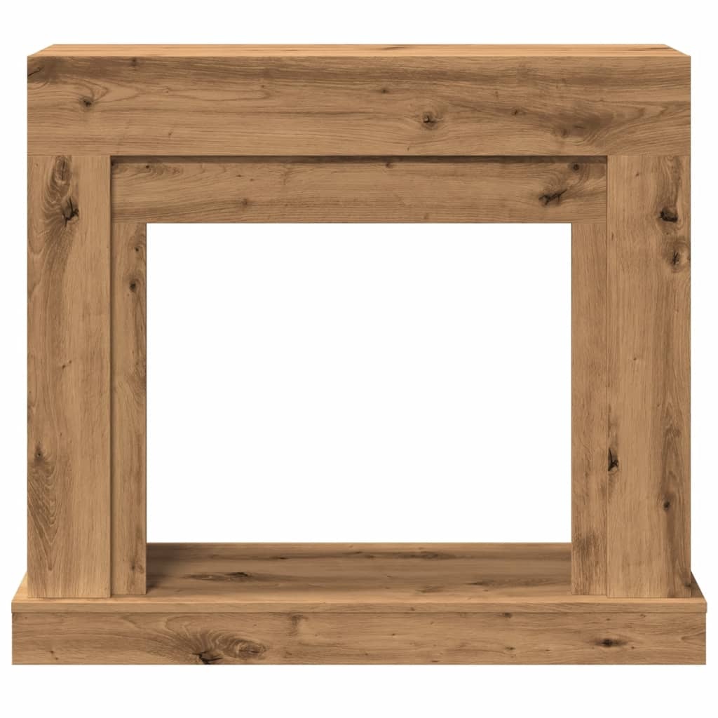 VidaXL Haardombouw 100x30x87,5 cm bewerkt hout artisanaal eikenkleurig