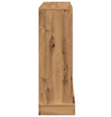 VidaXL Haardombouw 100x30x87,5 cm bewerkt hout artisanaal eikenkleurig