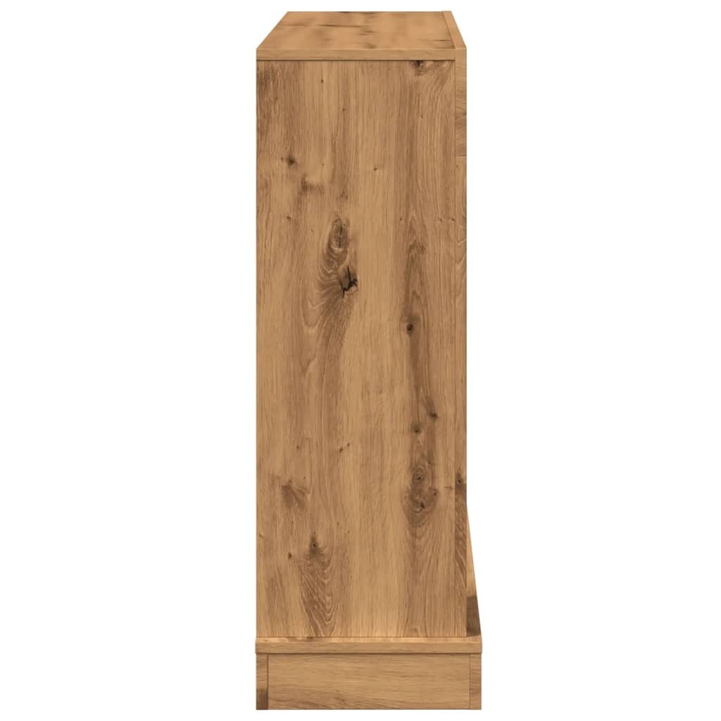 VidaXL Haardombouw 100x30x87,5 cm bewerkt hout artisanaal eikenkleurig