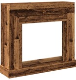 VidaXL Haardombouw 100x30x87,5 cm bewerkt hout oud houtkleurig