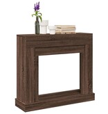VidaXL Haardombouw 100x30x87,5 cm bewerkt hout bruin eikenkleurig