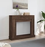 VidaXL Haardombouw 100x30x87,5 cm bewerkt hout bruin eikenkleurig