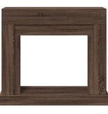 VidaXL Haardombouw 100x30x87,5 cm bewerkt hout bruin eikenkleurig
