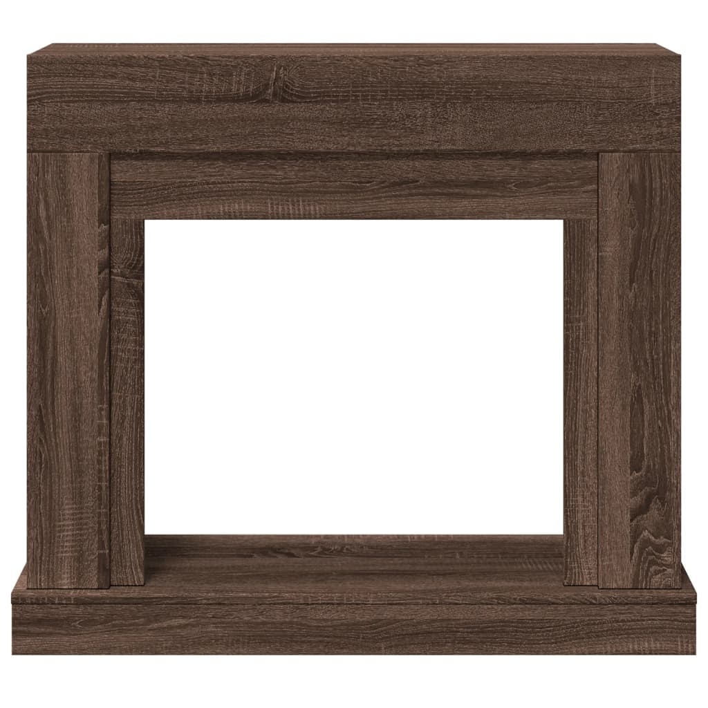 VidaXL Haardombouw 100x30x87,5 cm bewerkt hout bruin eikenkleurig