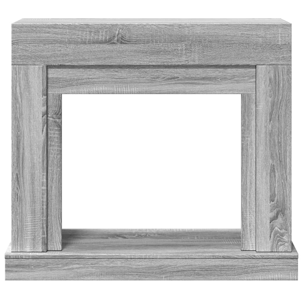 VidaXL Haardombouw 100x30x87,5 cm bewerkt hout grijs sonoma eikenkleur