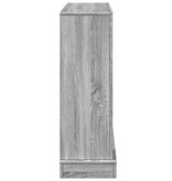 VidaXL Haardombouw 100x30x87,5 cm bewerkt hout grijs sonoma eikenkleur
