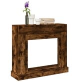 VidaXL Haardombouw 100x30x87,5 cm bewerkt hout gerookt eikenkleurig