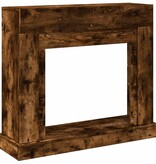 VidaXL Haardombouw 100x30x87,5 cm bewerkt hout gerookt eikenkleurig
