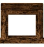 VidaXL Haardombouw 100x30x87,5 cm bewerkt hout gerookt eikenkleurig