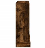 VidaXL Haardombouw 100x30x87,5 cm bewerkt hout gerookt eikenkleurig