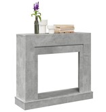 VidaXL Haardombouw 100x30x87,5 cm bewerkt hout betongrijs