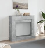 VidaXL Haardombouw 100x30x87,5 cm bewerkt hout betongrijs