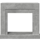 VidaXL Haardombouw 100x30x87,5 cm bewerkt hout betongrijs