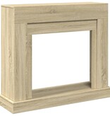 VidaXL Haardombouw 100x30x87,5 cm bewerkt hout sonoma eikenkleurig