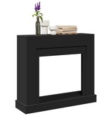 VidaXL Haardombouw 100x30x87,5 cm bewerkt hout zwart