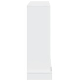 VidaXL Haardombouw 100x30x87,5 cm bewerkt hout wit