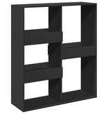 VidaXL Boekenkast / kamerscherm 100x33x115 cm zwart