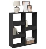 VidaXL Boekenkast / kamerscherm 100x33x115 cm zwart