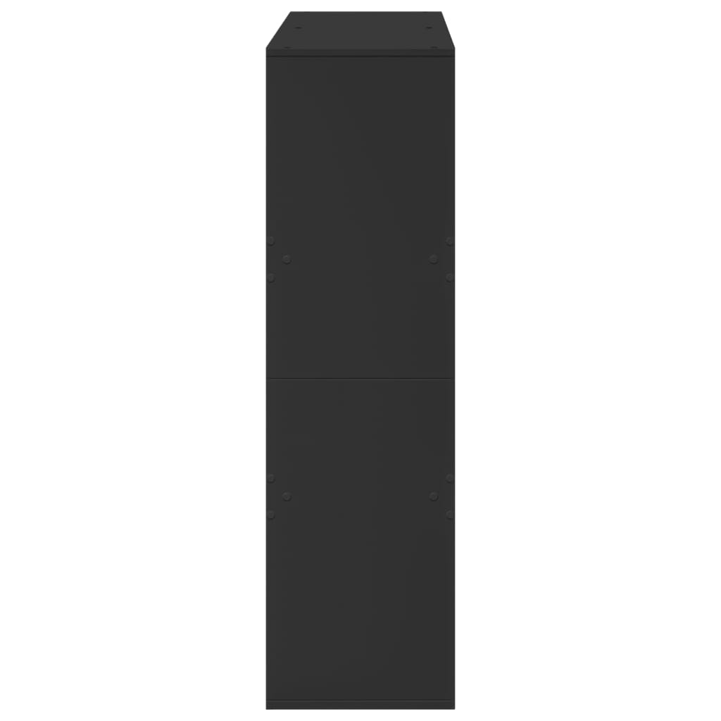 VidaXL Boekenkast / kamerscherm 100x33x115 cm zwart