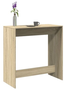 VidaXL Bartafel 102x50x103,5 cm bewerkt hout sonoma eikenkleur
