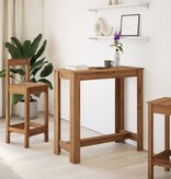 VidaXL Bartafel 102x50x103,5 cm bewerkt hout artisanaal eikenkleurig
